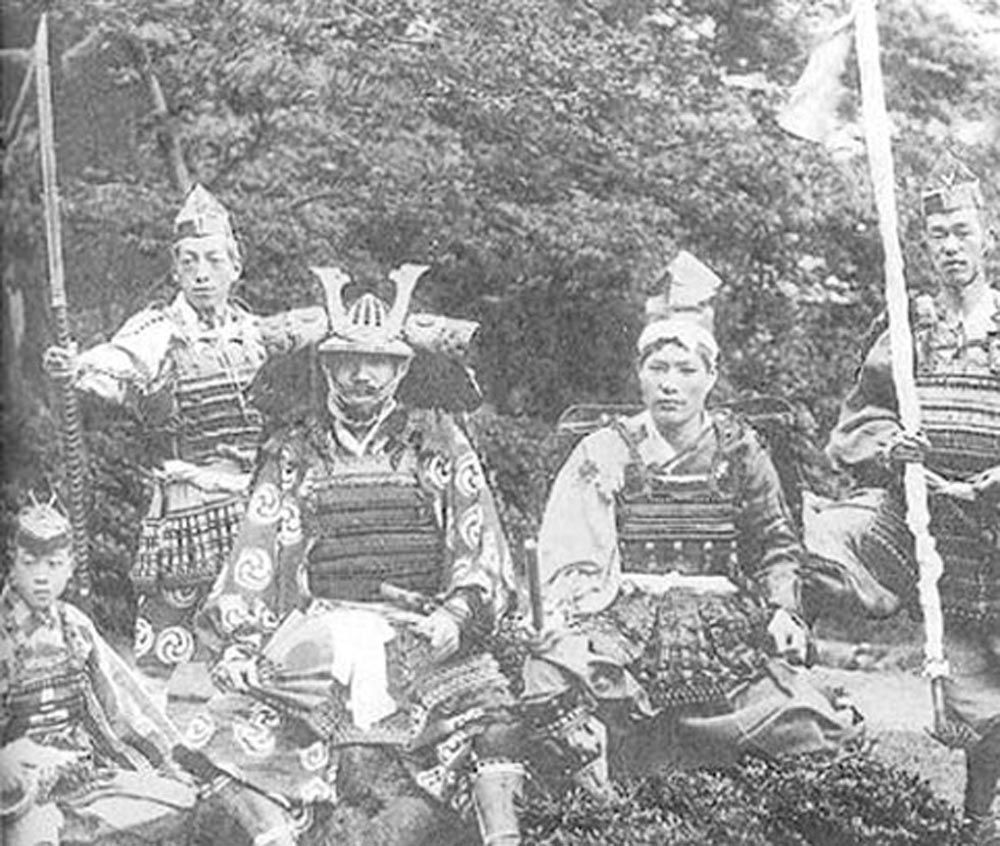 Samourais en armure